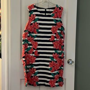 Vineyard Vines Women’s Magnolia Floral Striped Dress size 16